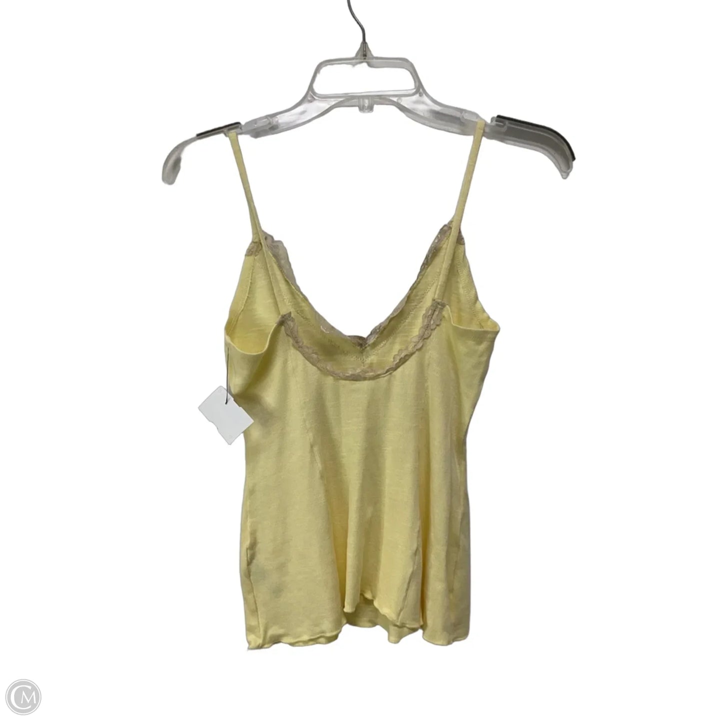 Top Sleeveless By Free People In Yellow, Size: Xs