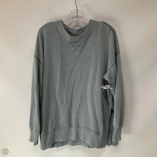 Sweatshirt Crewneck By Aerie In Grey, Size: S