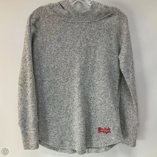 Athletic Sweatshirt Hoodie By Clothes Mentor In Grey, Size: S