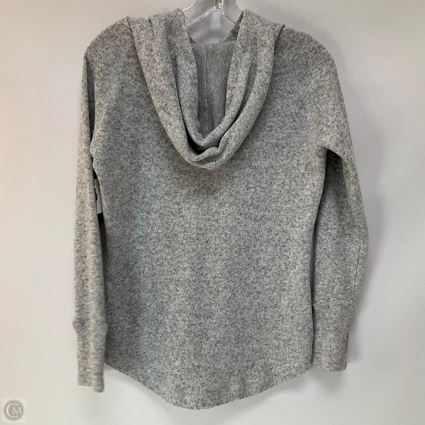 Athletic Sweatshirt Hoodie By Clothes Mentor In Grey, Size: S