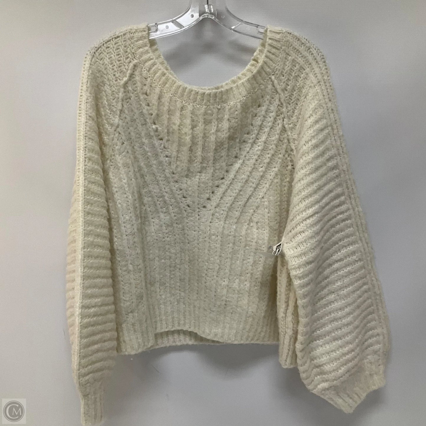 Sweater By Free People In Cream, Size: L