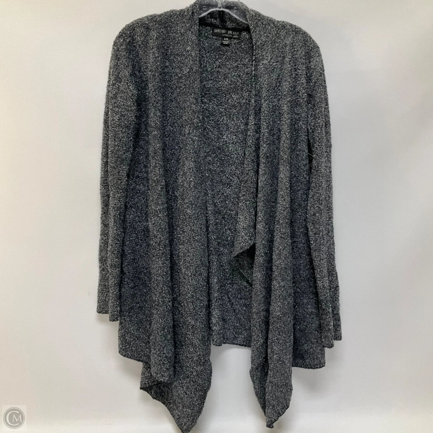 Sweater Cardigan By Barefoot Dreams In Grey, Size: S