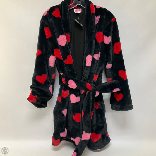 Coat Designer By Kate Spade In Black & Pink, Size: M