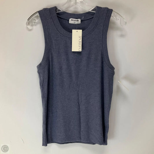 Top Sleeveless By Lna In Blue, Size: L
