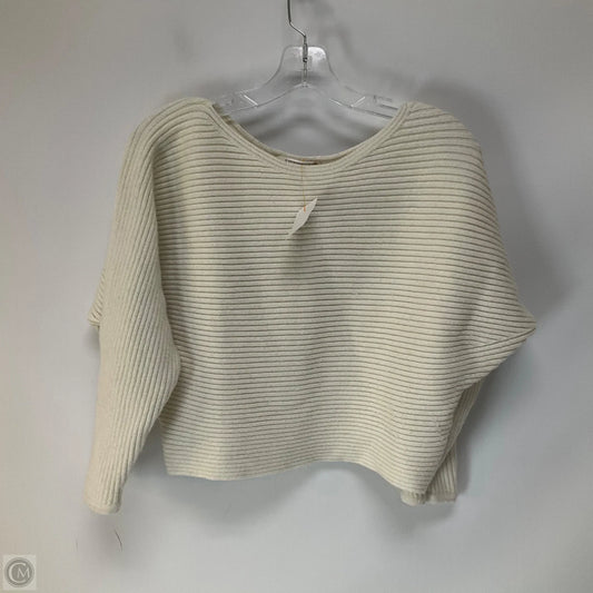 Sweater By Anthropologie In Cream, Size: S
