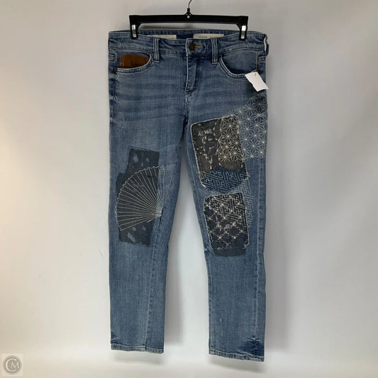 Jeans Straight By Pilcro In Blue Denim, Size: 0