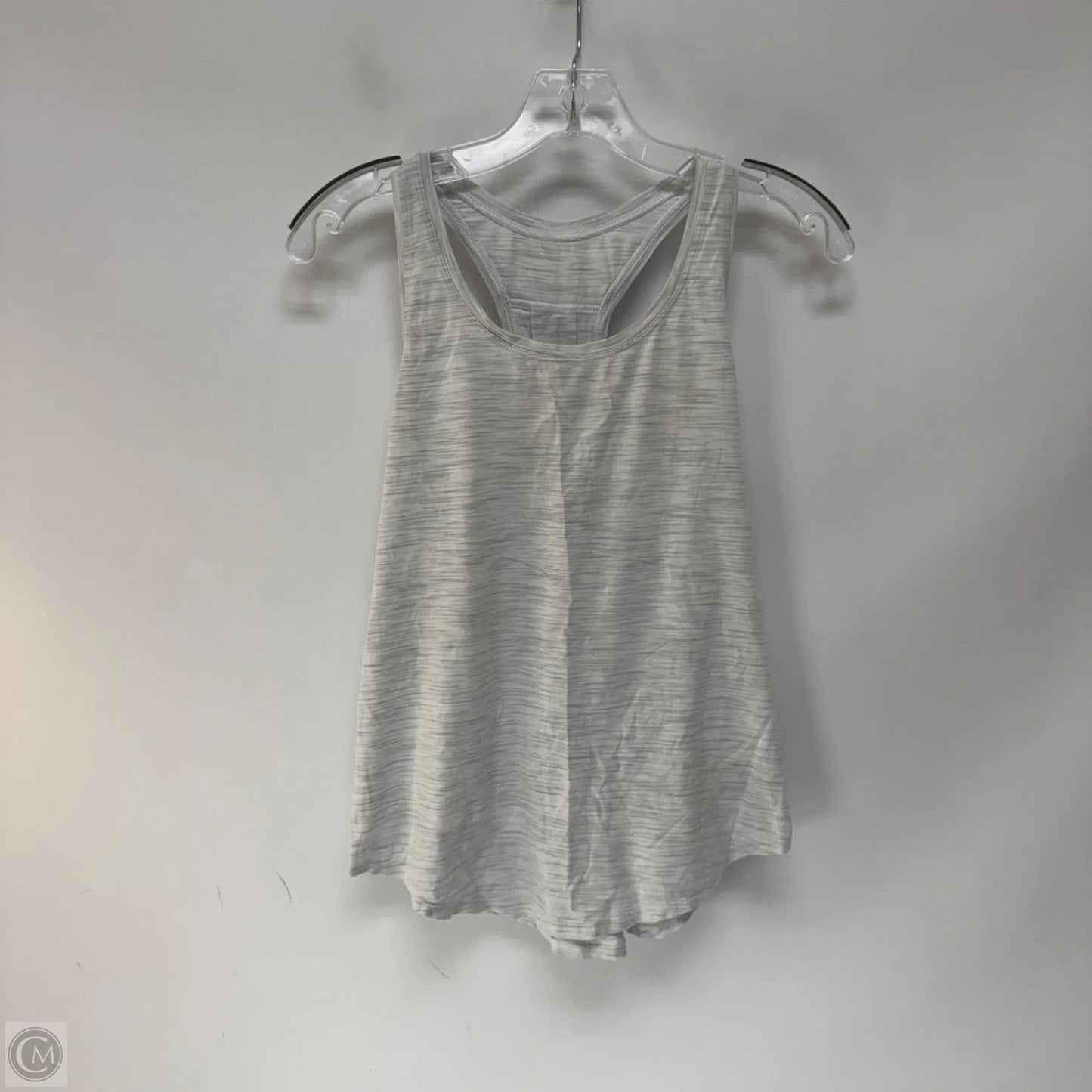 Athletic Tank Top By Lululemon In Grey, Size: S