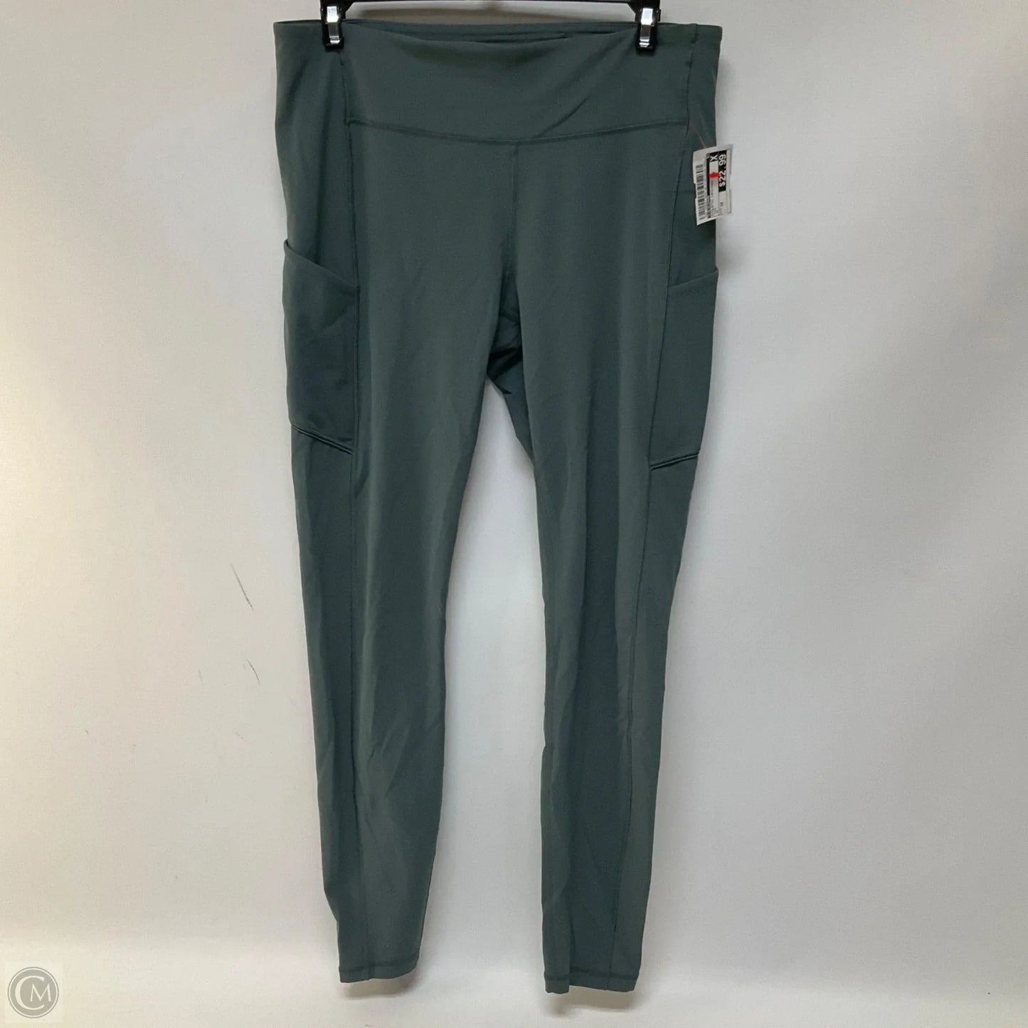 Athletic Leggings By Lululemon In Teal, Size: 10