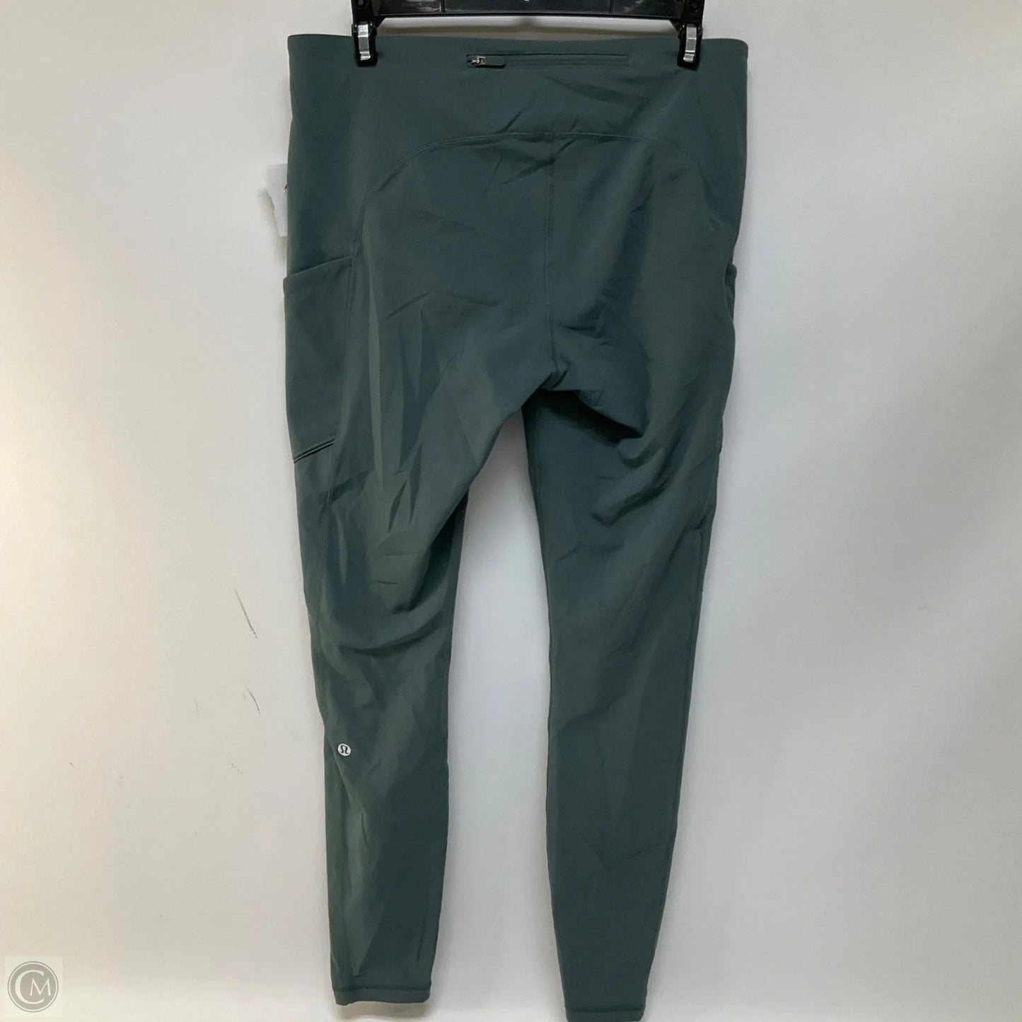 Athletic Leggings By Lululemon In Teal, Size: 10