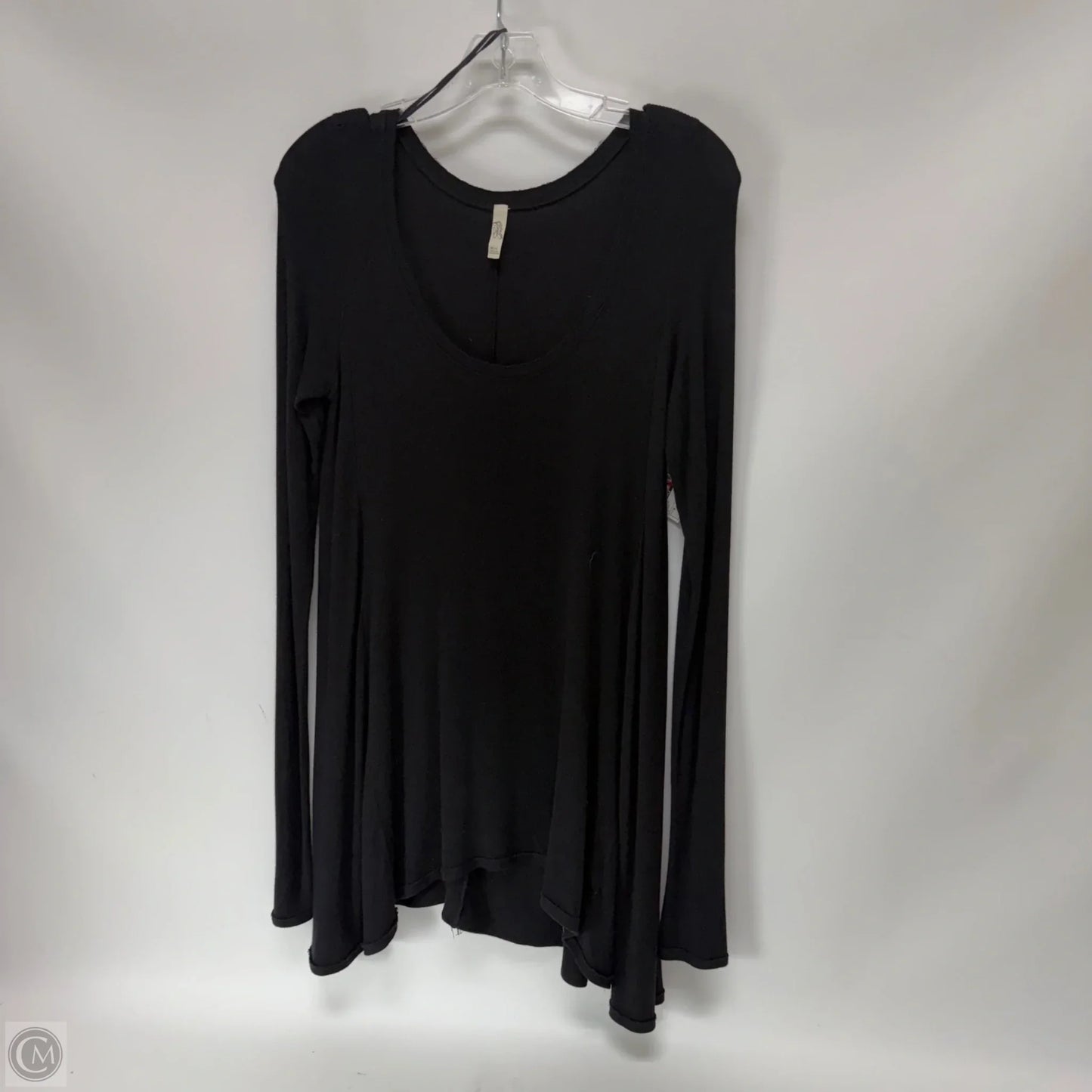 Top Long Sleeve By Free People In Black, Size: M