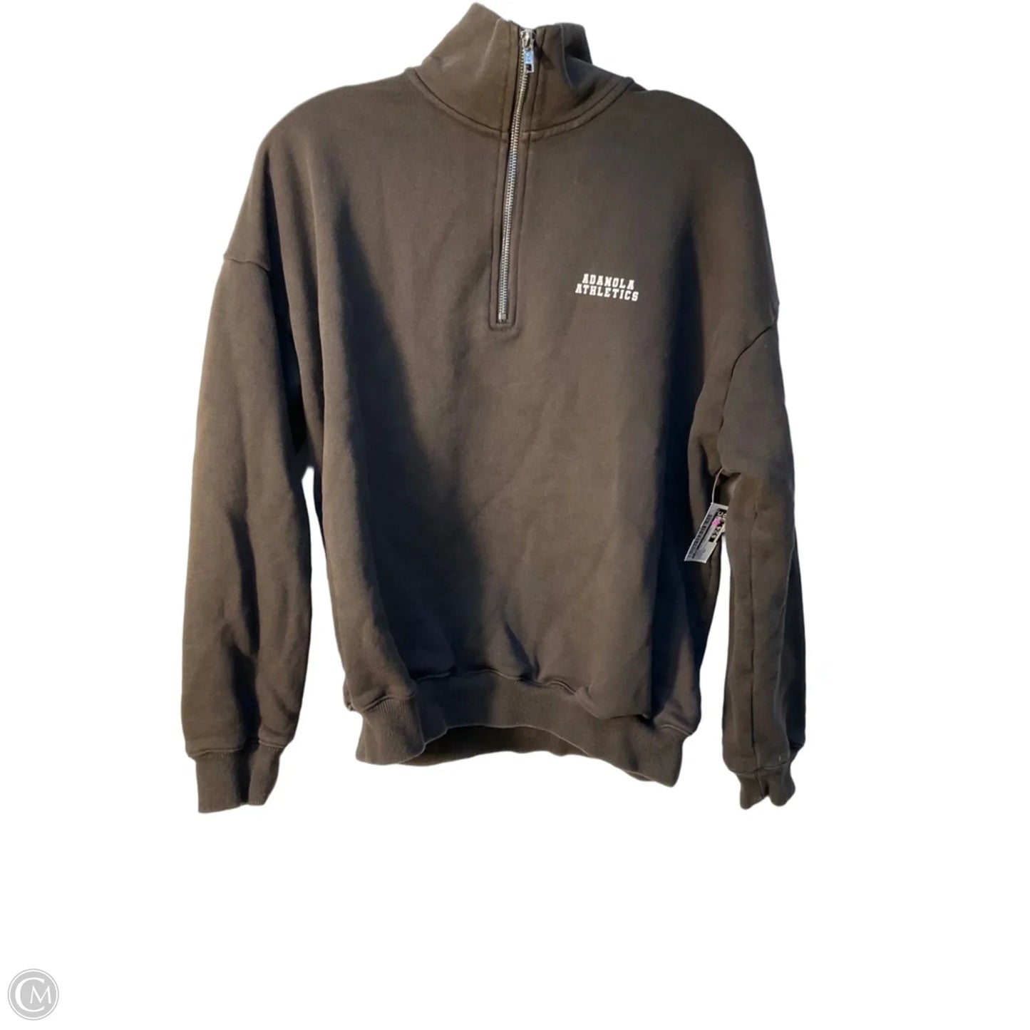 Athletic Sweatshirt Collar By Cma In Brown, Size: Xs