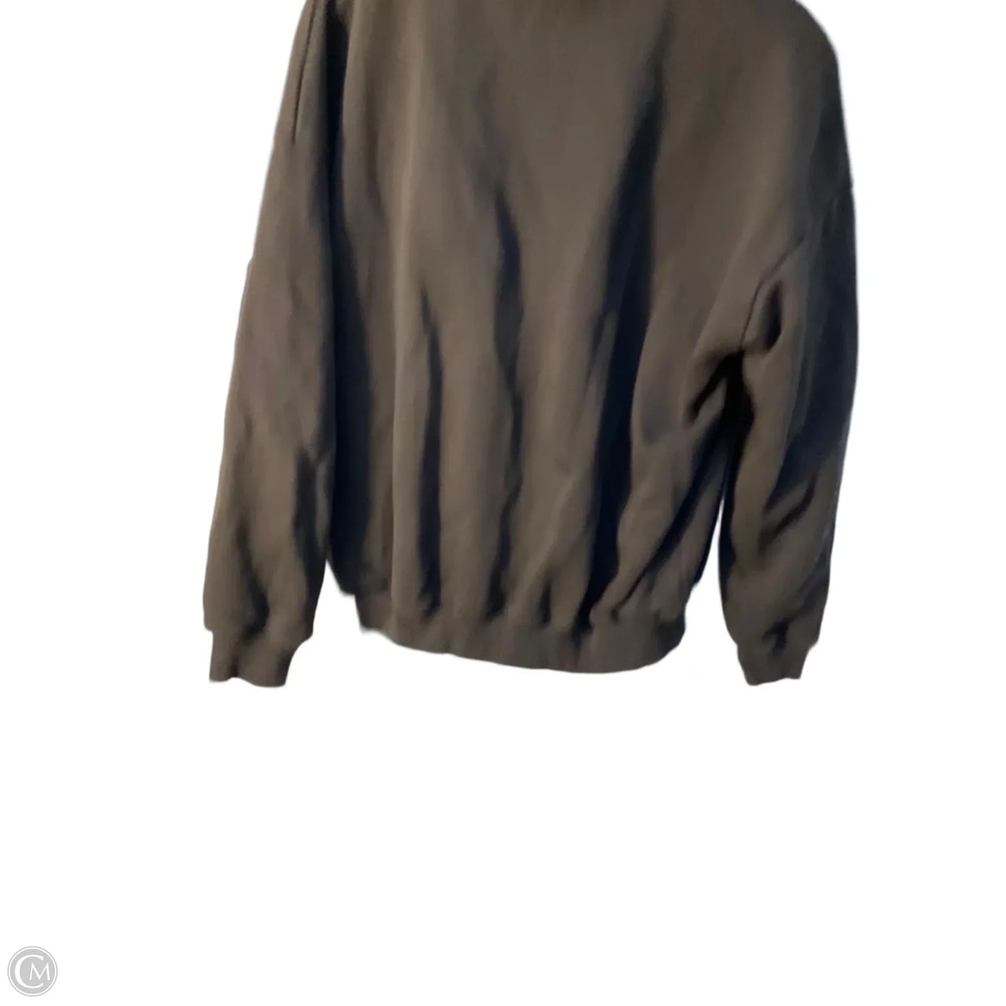 Athletic Sweatshirt Collar By Cma In Brown, Size: Xs