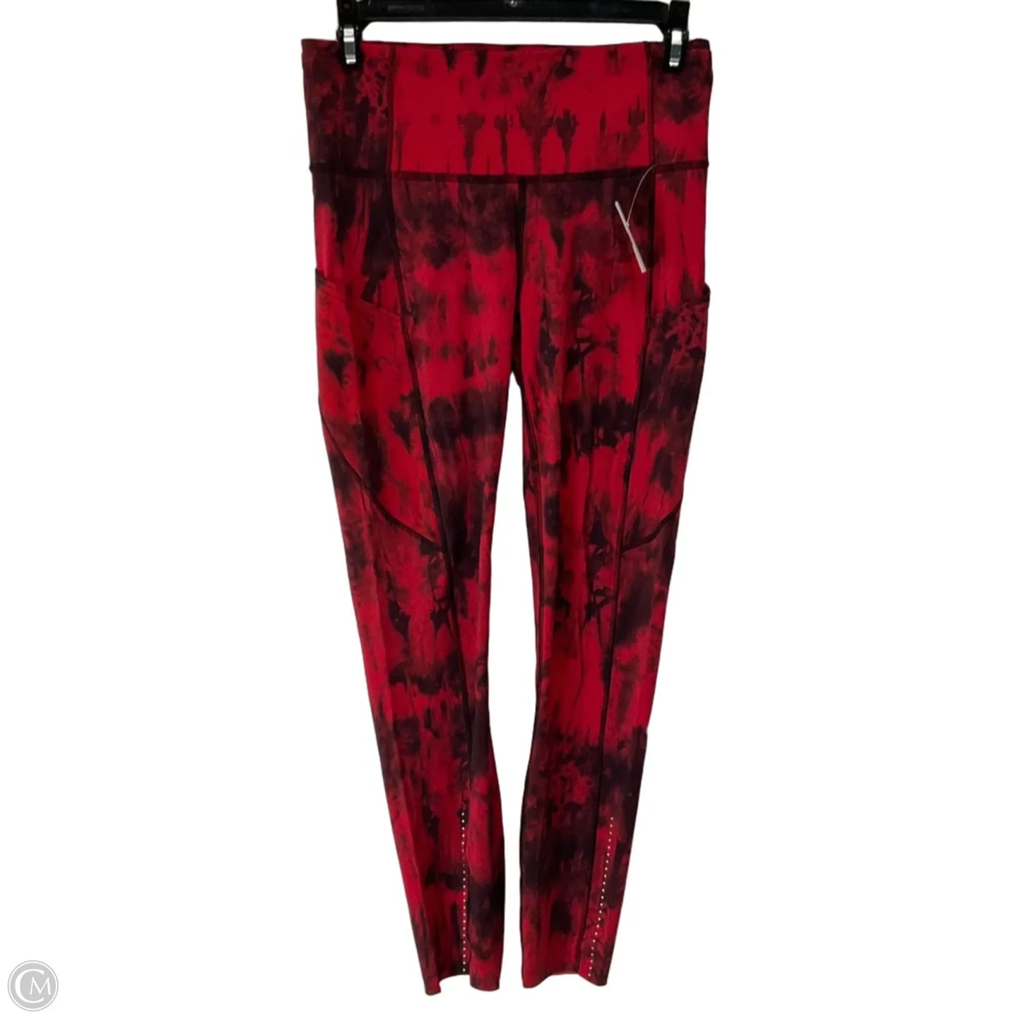 Athletic Leggings By Lululemon In Tie Dye Print, Size: 6