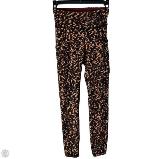 Athletic Leggings By Lululemon In Multi-colored, Size: 2