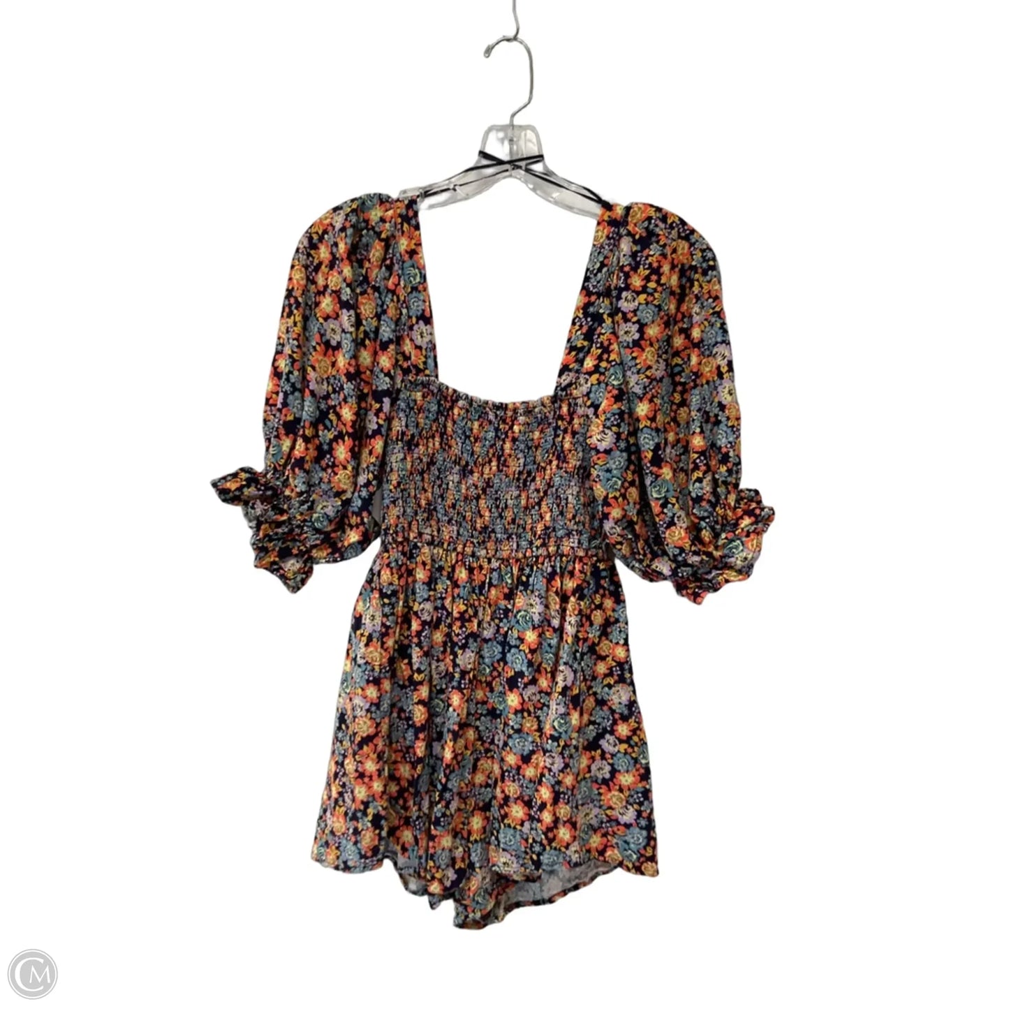 Romper By Free People In Floral Print, Size: S