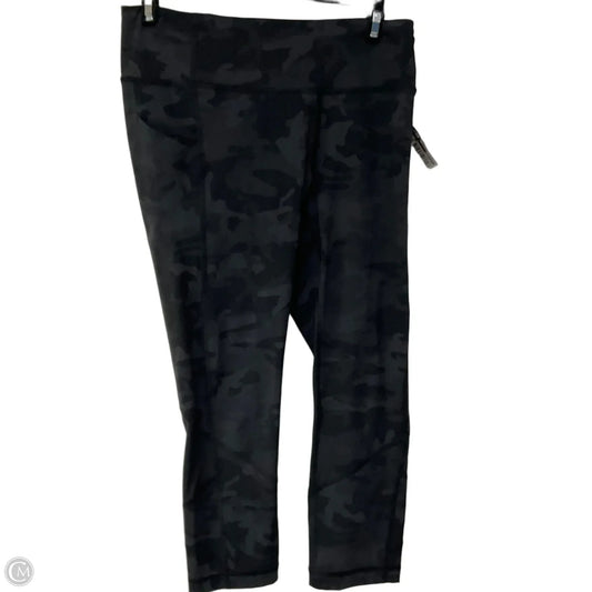 Athletic Leggings By Lululemon In Camouflage Print, Size: 6