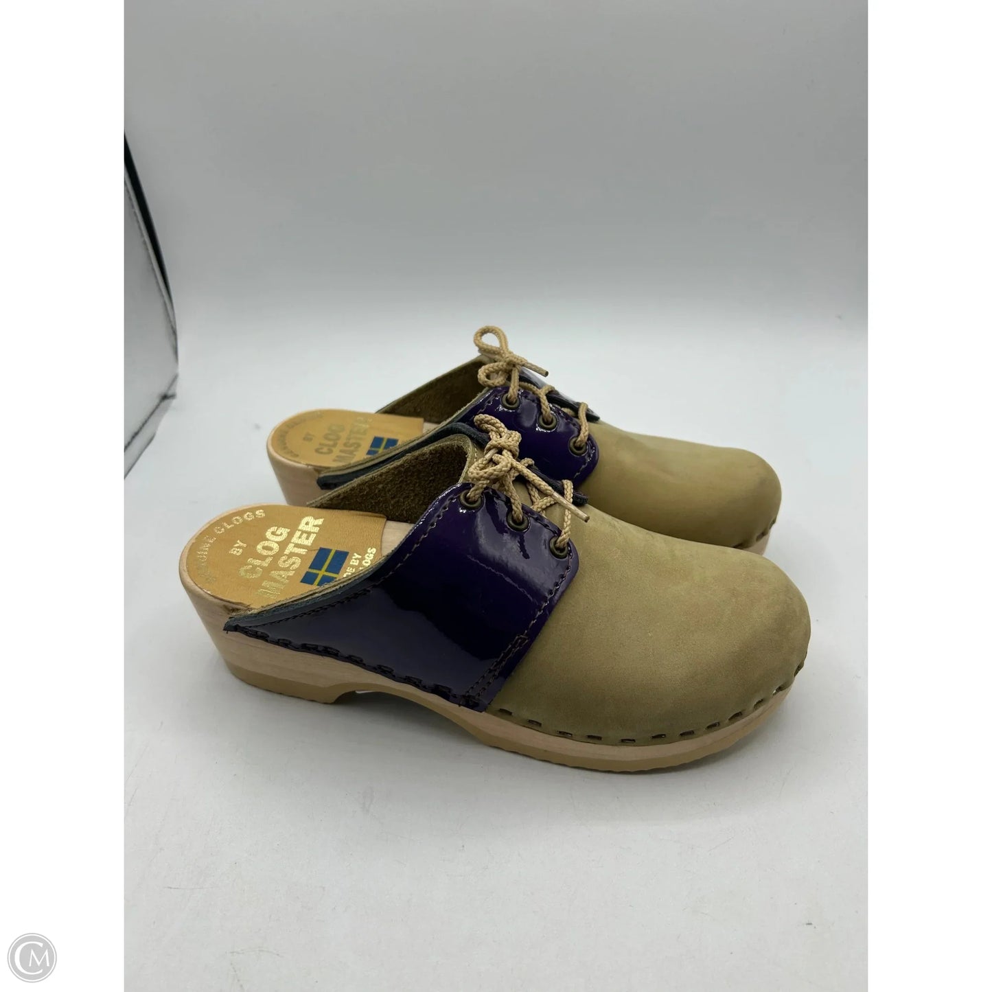 Shoes Heels Block By Cmb In Purple, Size: 6
