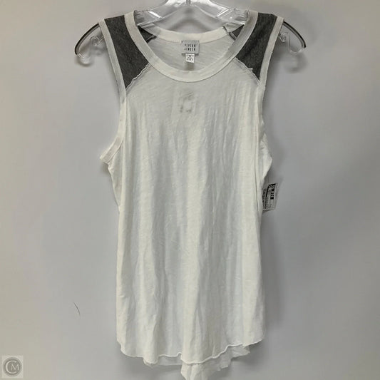 Top Sleeveless By Peyton Jensen In White, Size: S