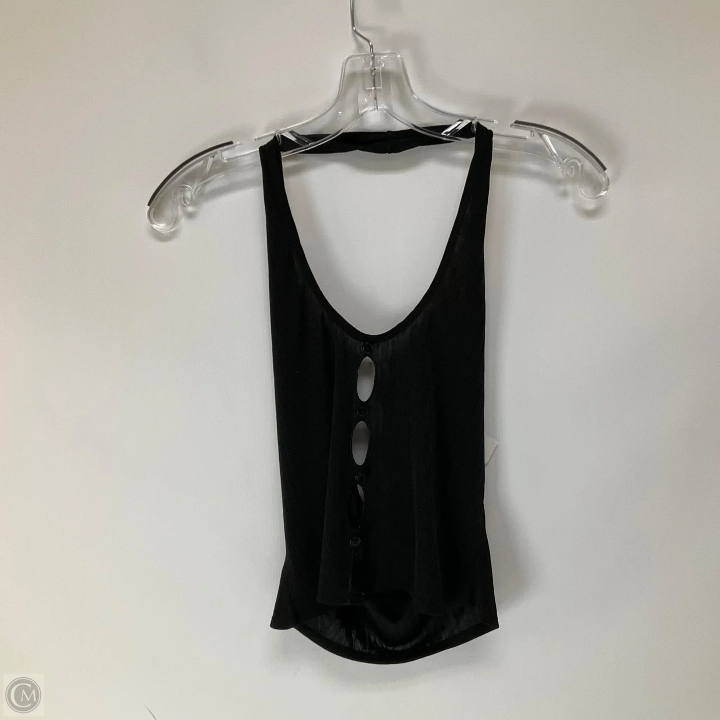 Top Sleeveless By Reformation In Black, Size: S