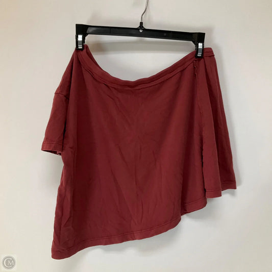 Top Short Sleeve By Free People In Red, Size: S