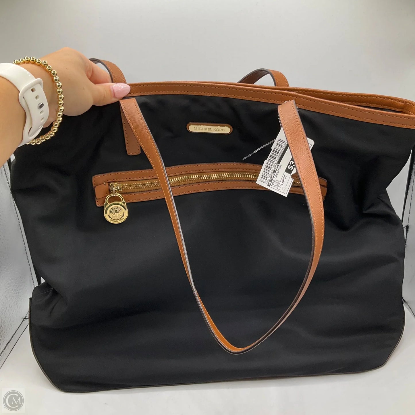 Tote Designer By Michael Kors, Size: Large