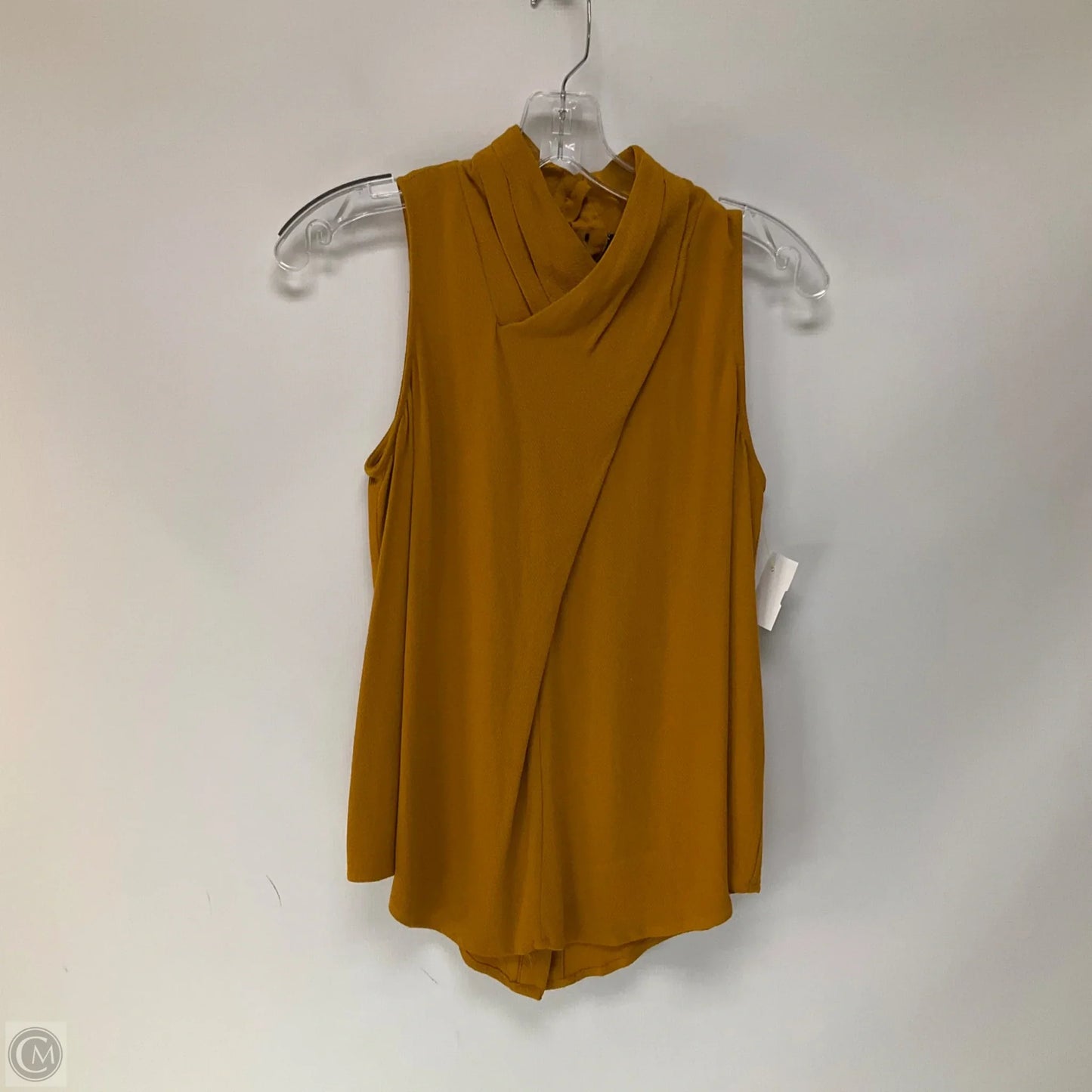 Top Sleeveless By Maeve In Yellow, Size: 2