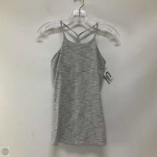 Athletic Tank Top By Lululemon In Grey, Size: Xs