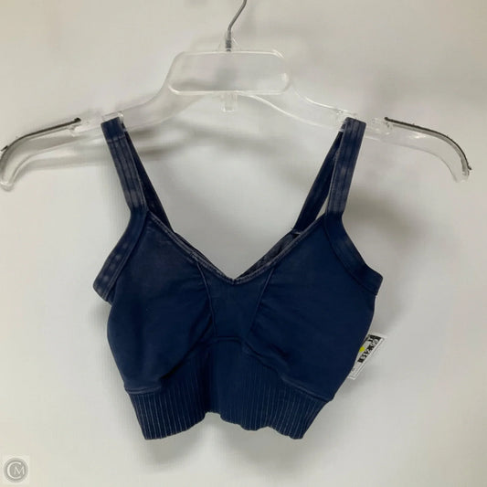 Athletic Bra By Free People In Blue, Size: Xs