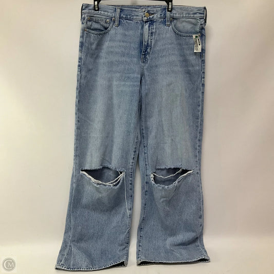 Jeans Straight By J. Crew In Blue Denim, Size: 8