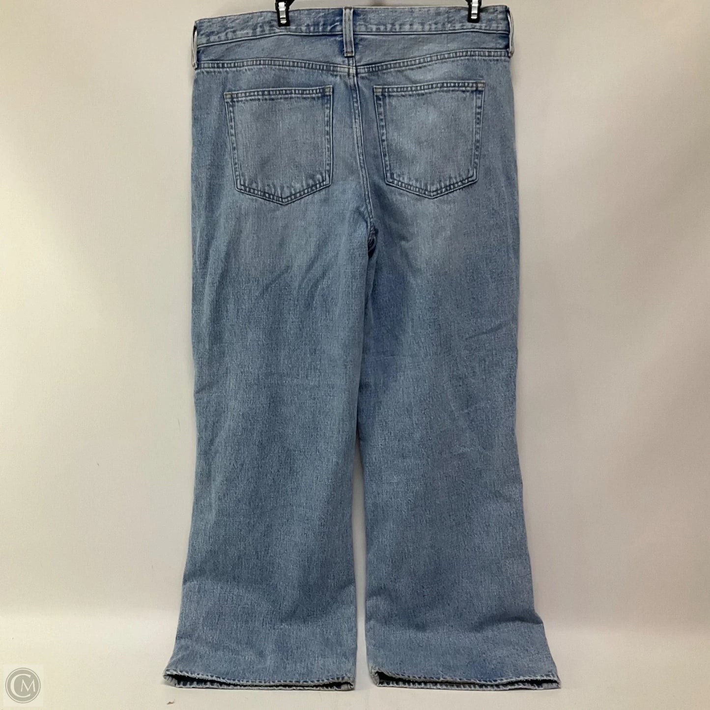 Jeans Straight By J. Crew In Blue Denim, Size: 8