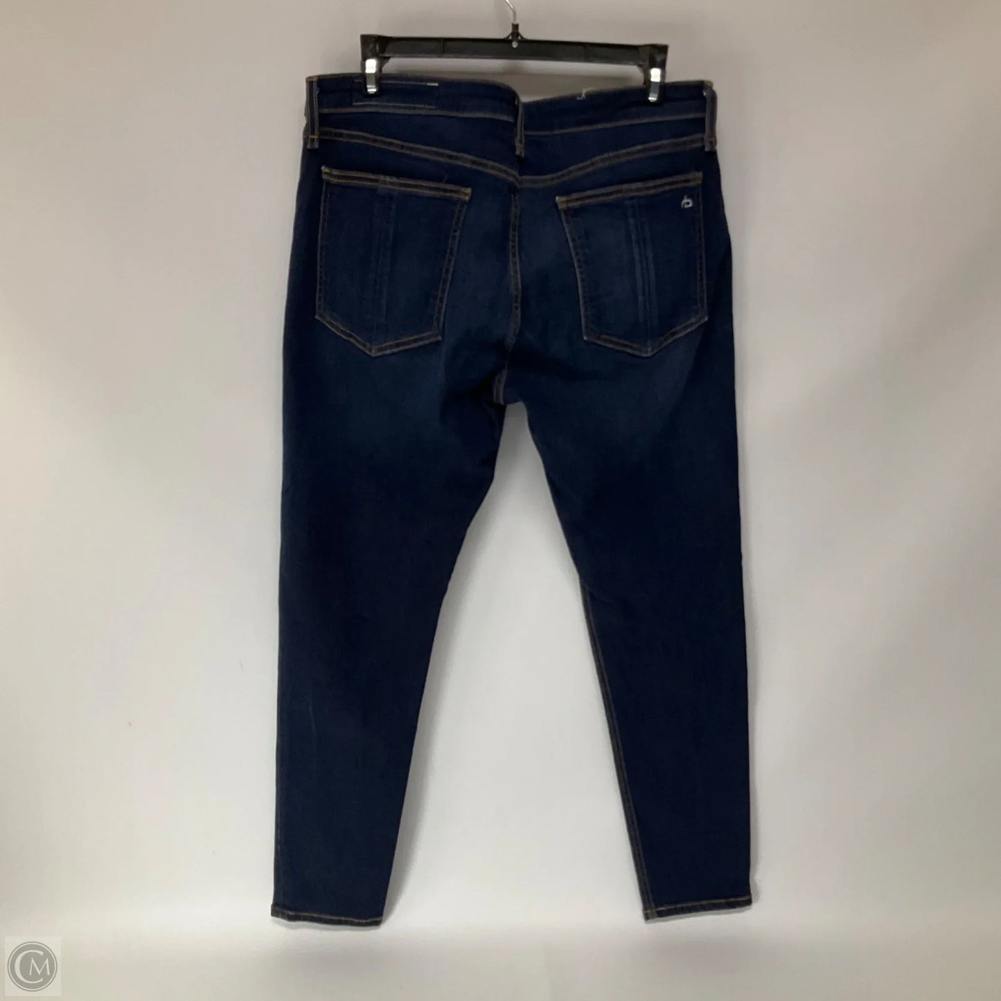 Jeans Skinny By Rag And Bone In Blue Denim, Size: 10