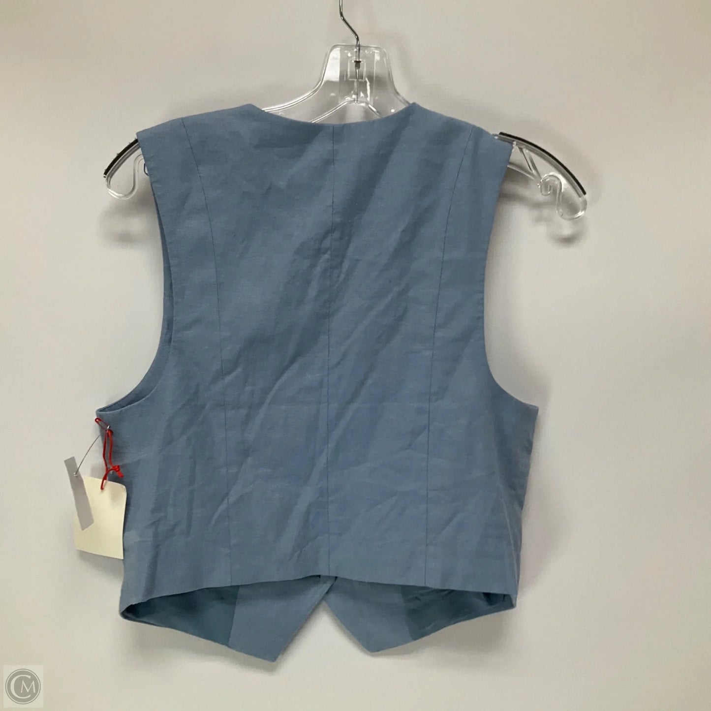 Top Sleeveless By Open Edit In Blue, Size: M