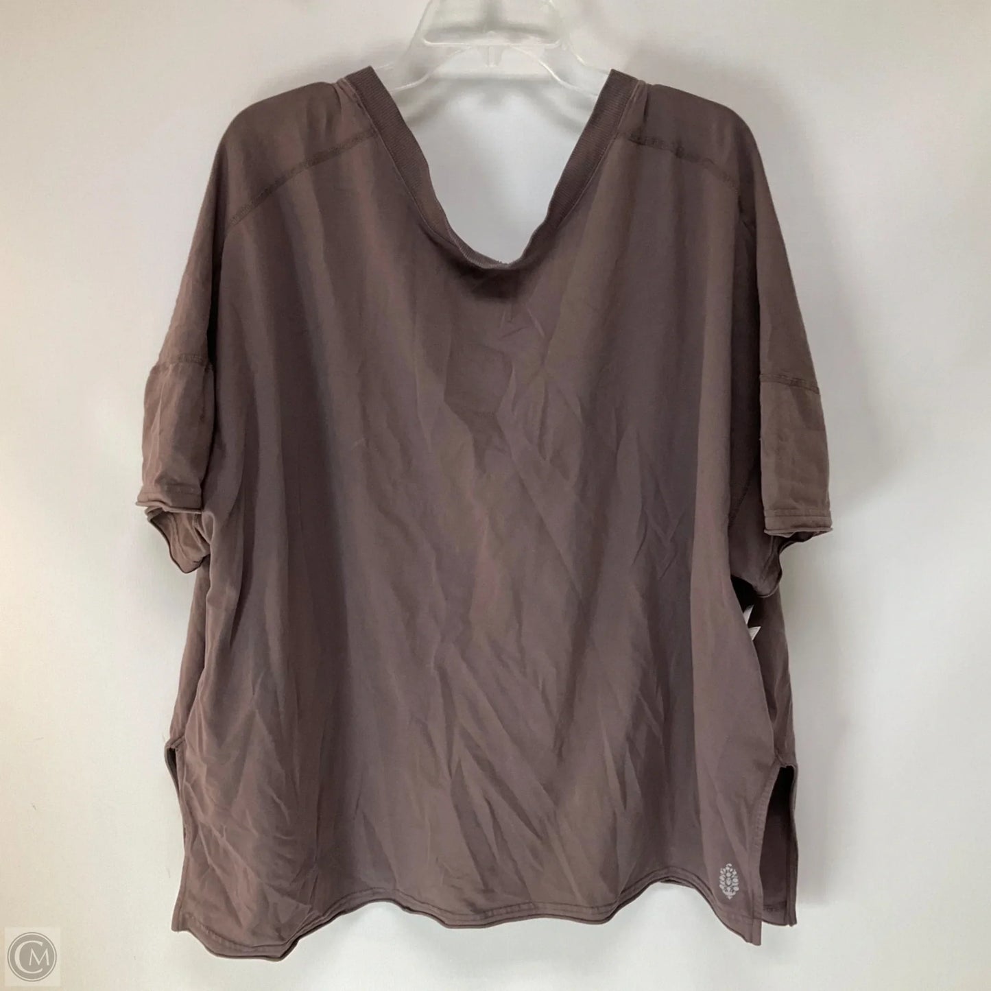 Top Short Sleeve By Free People In Purple, Size: S