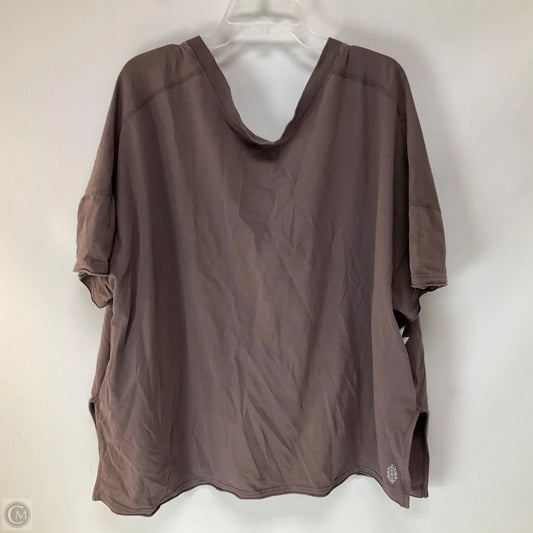 Top Short Sleeve By Free People In Purple, Size: S