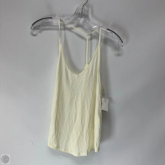 Athletic Tank Top By Lululemon In Yellow, Size: S