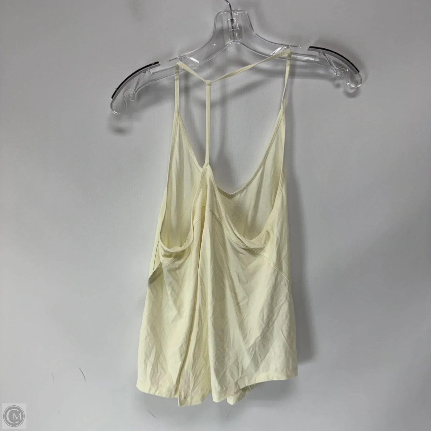Athletic Tank Top By Lululemon In Yellow, Size: S