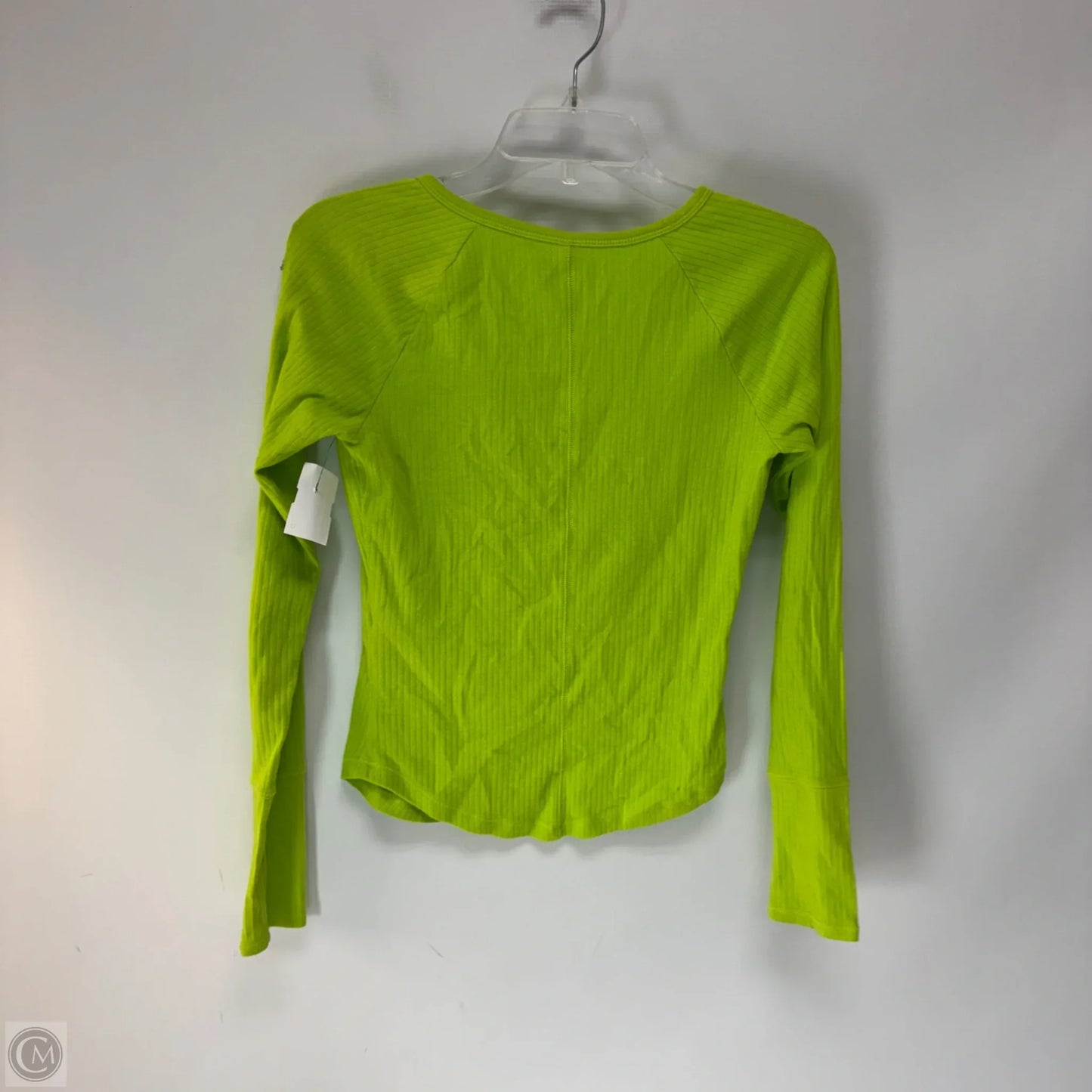 Top Long Sleeve By Free People In Green, Size: M