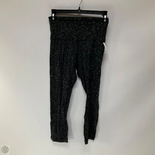 Athletic Leggings By Lululemon In Animal Print, Size: 4
