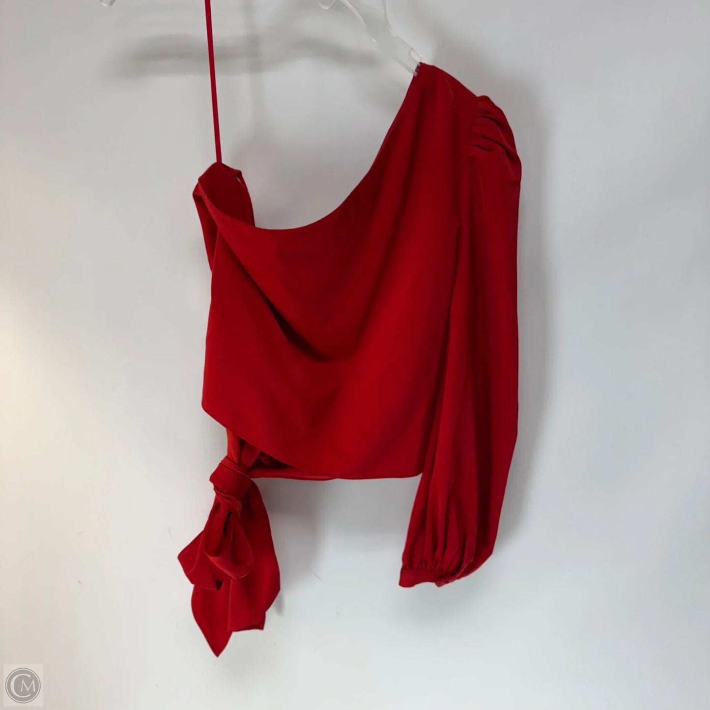 Top Long Sleeve By Mare Mare In Red, Size: S