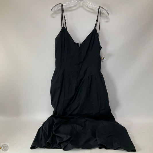 Dress Casual Maxi By Abercrombie And Fitch In Black, Size: L