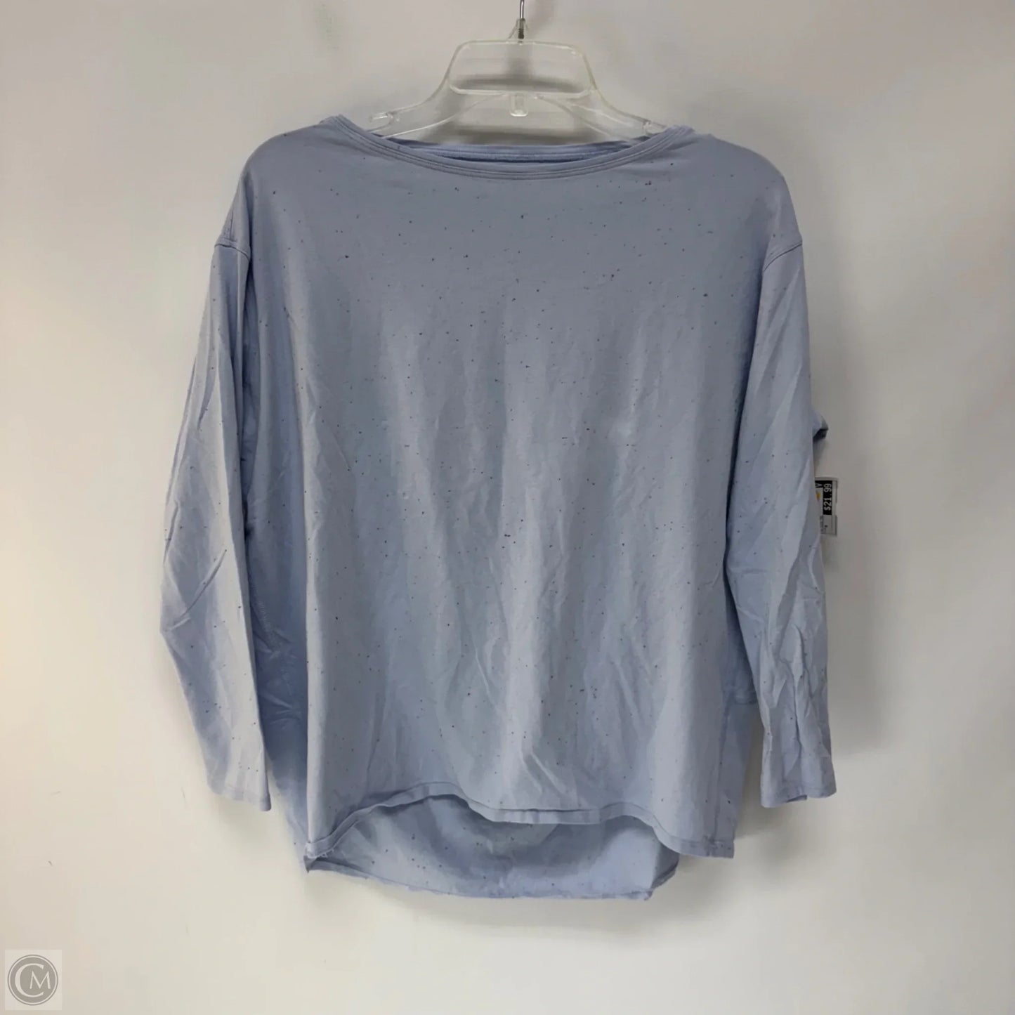 Athletic Top Long Sleeve Crewneck By Lululemon In Blue, Size: M