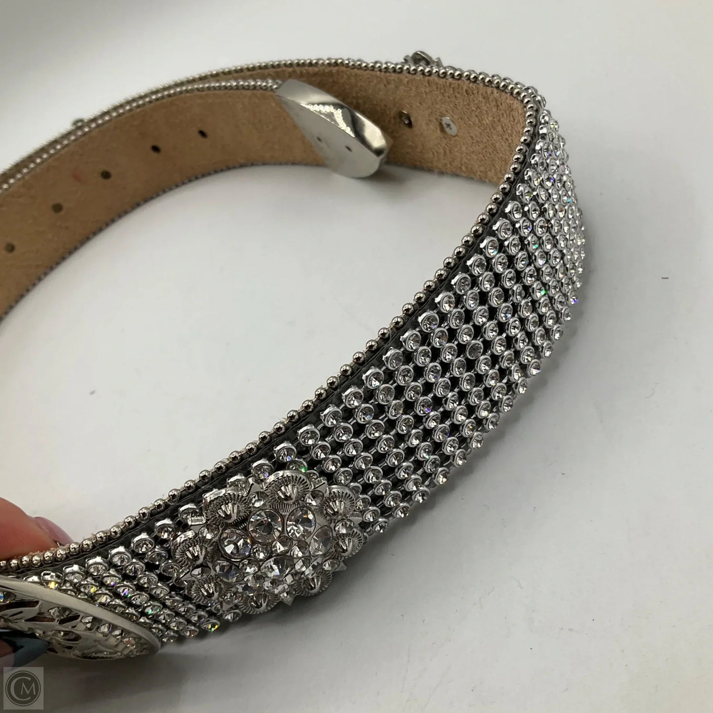 Belt Leather By Clothes Mentor, Size: Large