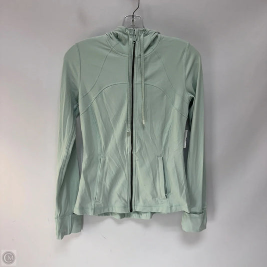 Athletic Jacket By Lululemon In Green, Size: 6
