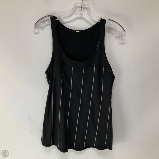 Athletic Tank Top By Lululemon In Black, Size: M