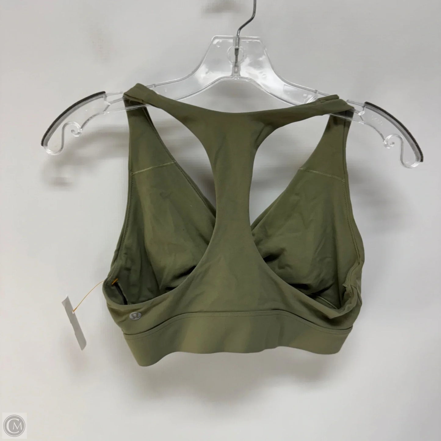 Athletic Bra By Lululemon In Green, Size: 10