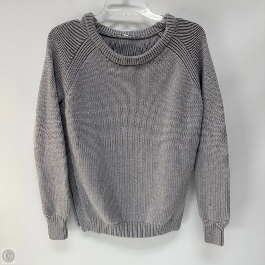 Sweater By Lululemon In Grey, Size: 8