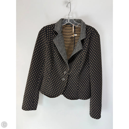 Blazer By Free People In Black & Brown, Size: M