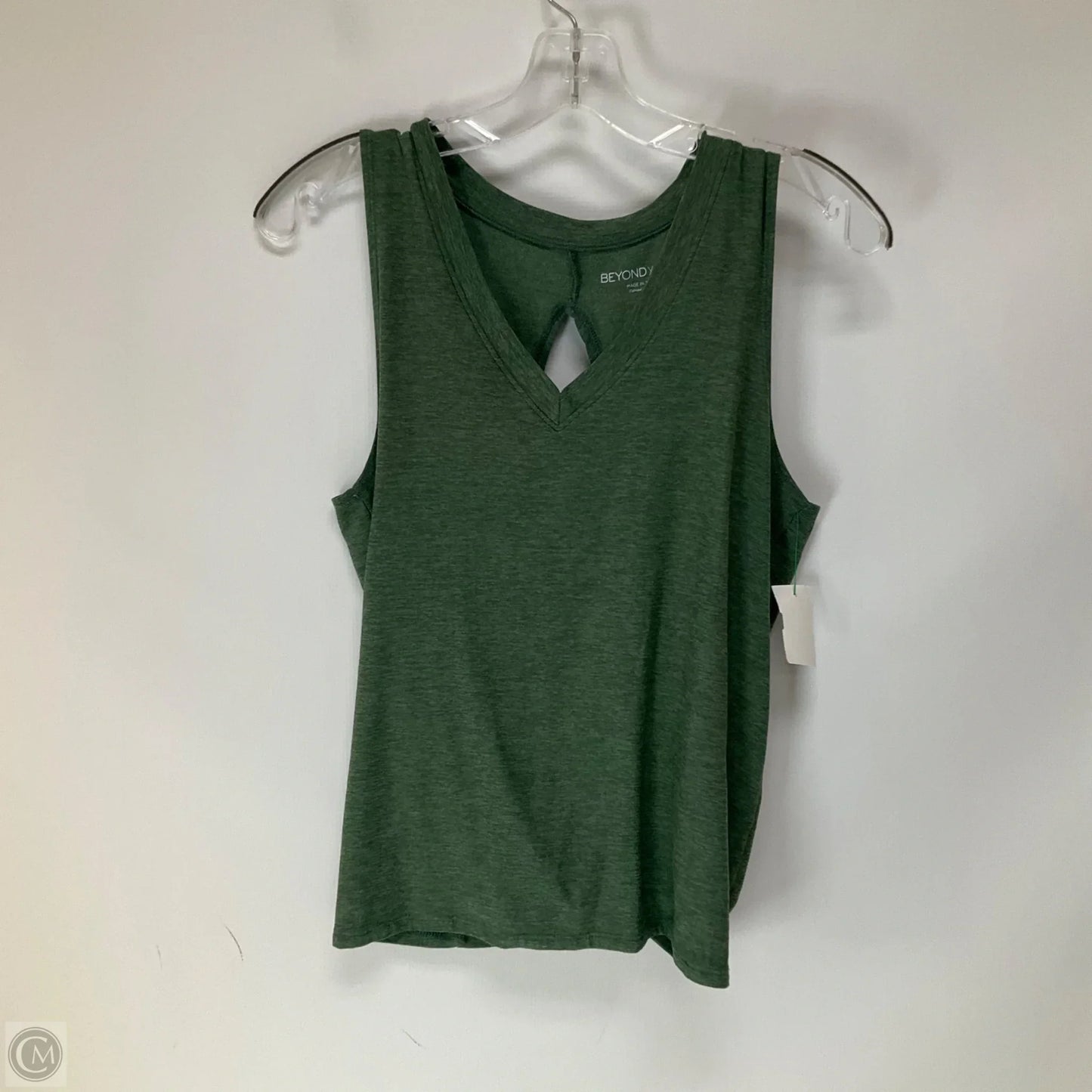 Athletic Tank Top By Beyond Yoga In Green, Size: S