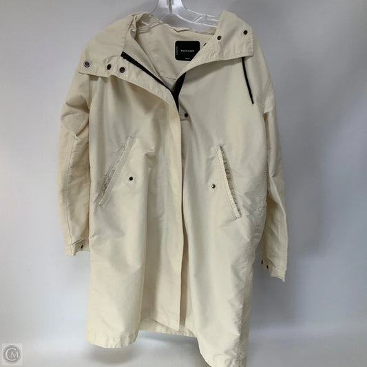 Jacket Windbreaker By Everlane In Cream, Size: S