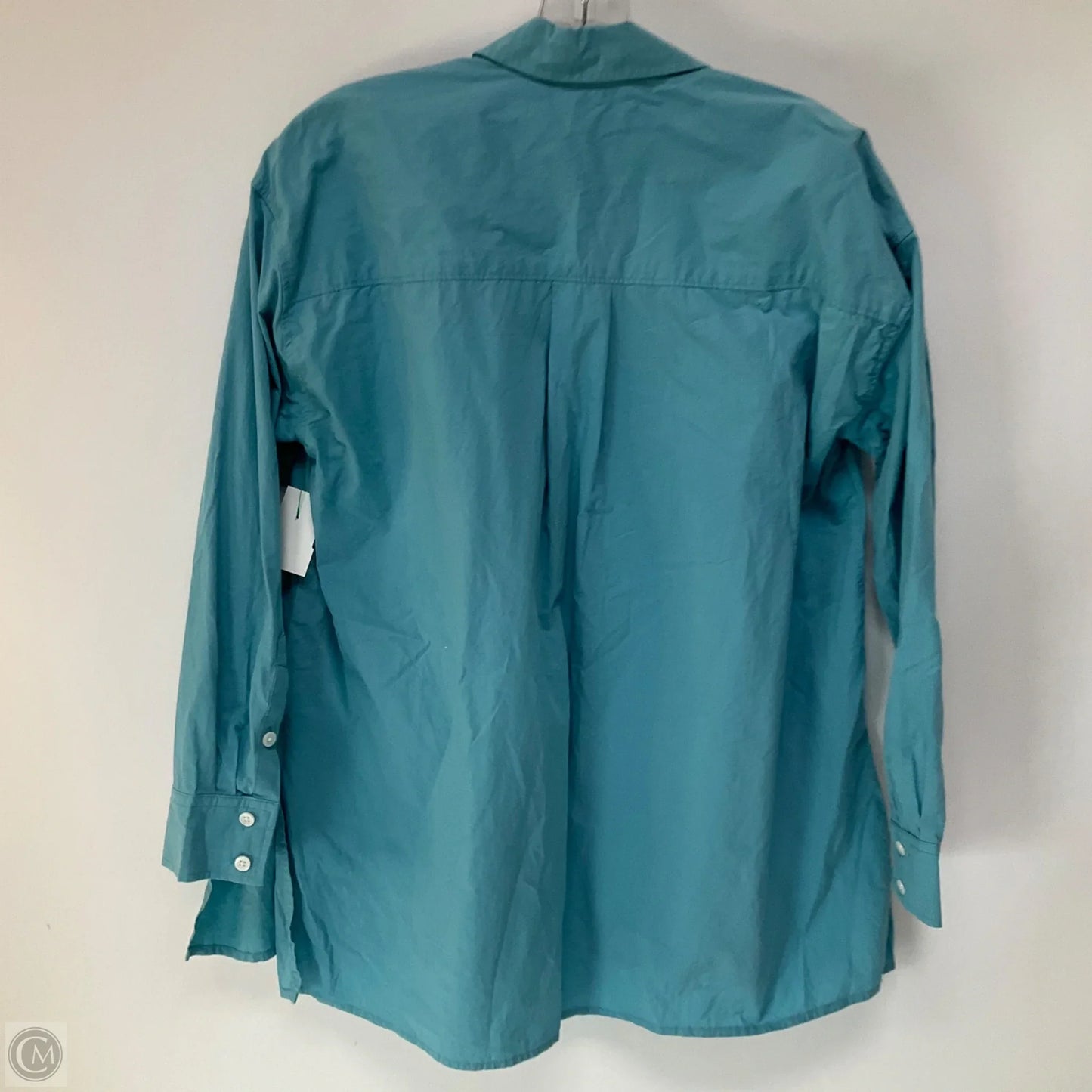 Top Long Sleeve By Madewell In Blue, Size: Xxs